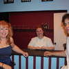 Nikki, Bernie and David at the bar